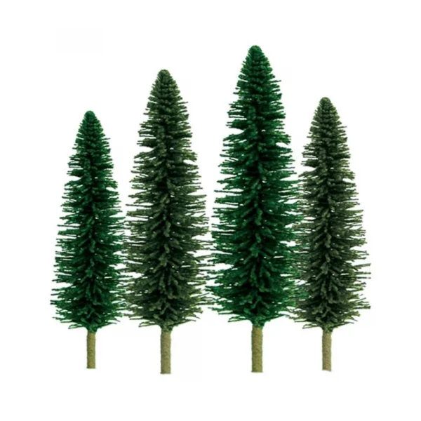 JTT 92031 Econo-Cedar, 4 to 6, HO-Scale, (24 per pack)