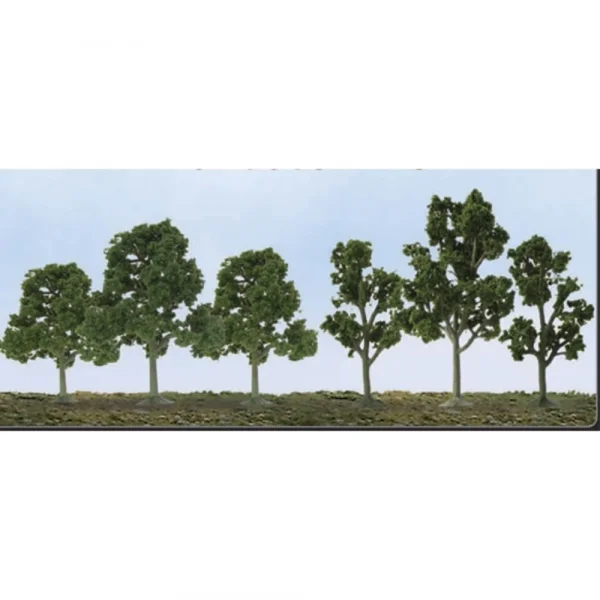 JTT 92119 Deciduous Sycamore, 2.5 to 4.5, N to HO-Scale, (20 per pack)