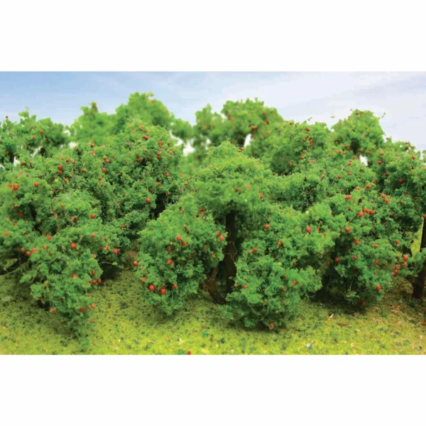 JTT 92122 Apple Tree Grove, 2 to 2-1/4 Tall, (6 per pack)
