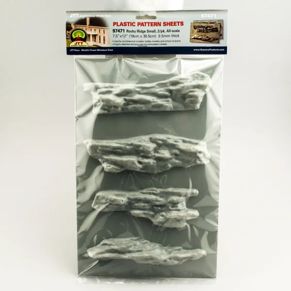 JTT 97471 Rocky Ridge Small, All-Scale, (2 per pack)