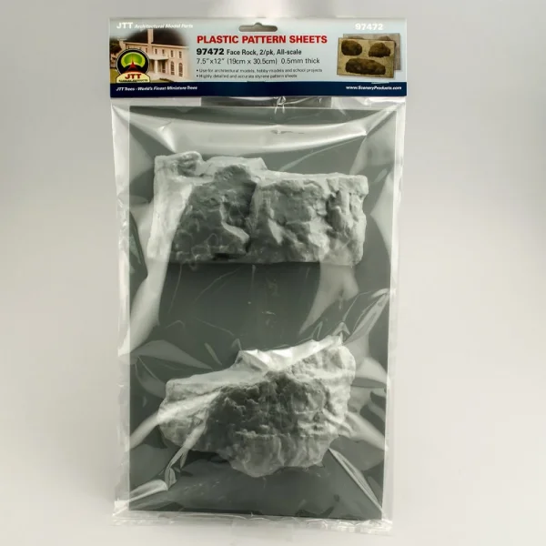 JTT 97472 Face Rock, All-Scale, (2 per pack)