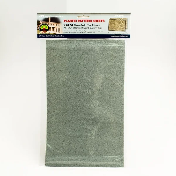 JTT 97473 Stucco Wall, N-scale, (2 per pack)