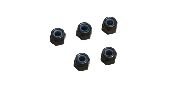 Kyosho Nylon Lock Nuts M3 X4.3 (5) — image 1 of 3