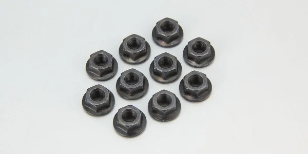 Kyosho Flanged Nuts M4X4.5 (10) — image 1 of 2
