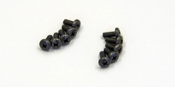 Kyosho Bind Head 2.6X6mm Metallic Screws (10)