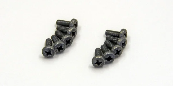 Kyosho Bind Head 3X8mm Metallic Screws (10)