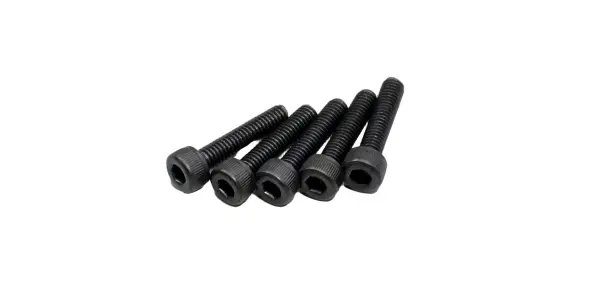 Kyosho Metallic Cap Screws 2.6X12mm (5) — image 1 of 3