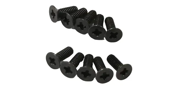Kyosho Flat Head 2X6mm Metallic Screws (10) — image 1 of 3