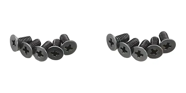 Kyosho Flat Head 2.6X8mm Metallic Screws (10) — image 1 of 3