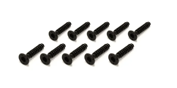 Kyosho Flat Head Tp Screws 2.6X12mm (10) Hex