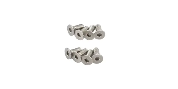Kyosho Titan Hex Flat Head Screws 3X8mm (8) — image 1 of 3