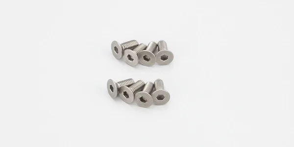 Kyosho Titan Hex Flat Head Screws 3X8mm (8) — image 1 of 3