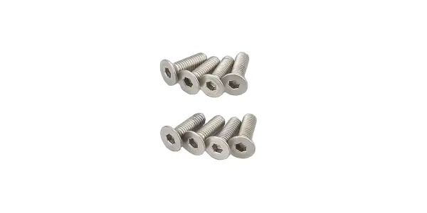 Kyosho Titan Hex Flat Head Screws 3X10mm (8) — image 1 of 3