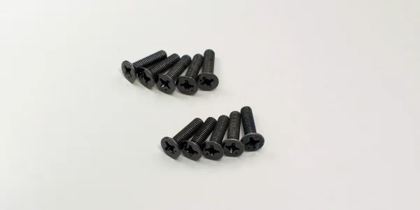 Kyosho Flat Head 3X12mm Metallic Screws (10) — image 1 of 2