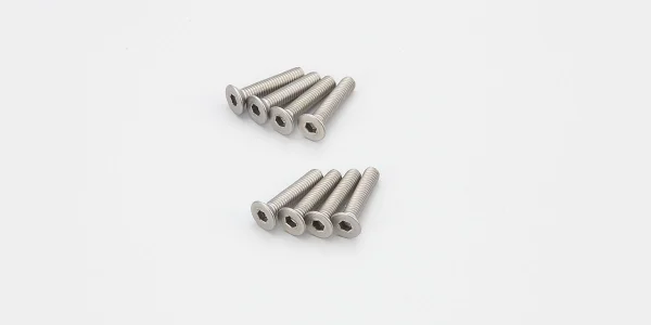 Kyosho Titan Hex Flat Head Screws 3X15mm (8) — image 1 of 2