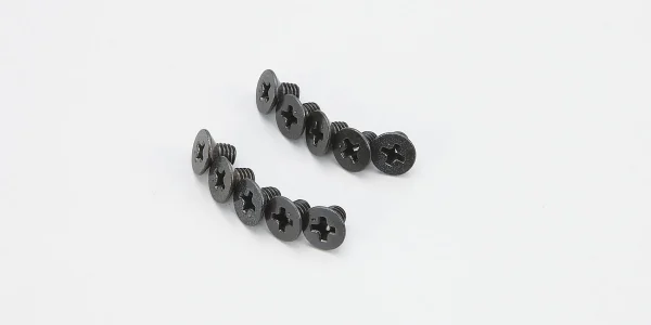 Kyosho Flat Head 4X6mm Metallic Screws (10) — image 1 of 2