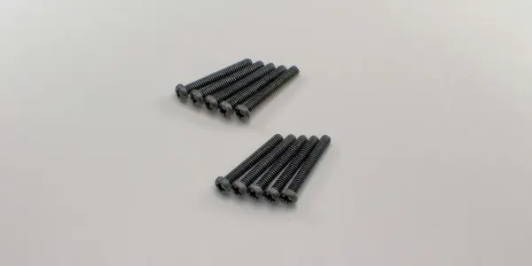 Kyosho Round Head 2X15mm Metallic Screws (10) — image 1 of 2