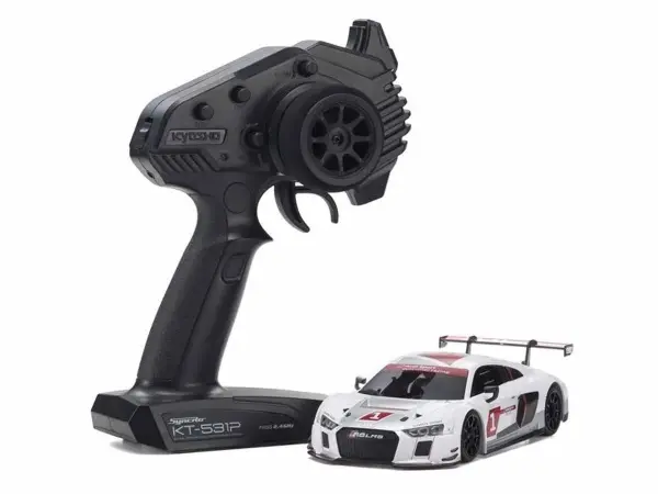 Kyosho Mini-Z MR04 RWD Audi R8 LMS 2015 White (W-MM/KT531P) — image 1 of 4