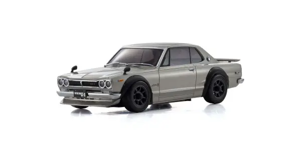 Kyosho Mini-Z MR04 RWD Skyline 2000GT-R KPGC10 Silver (N-MM2/KT531P) — image 2 of 3