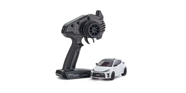 Kyosho Mini-Z MR04 RWD Toyota Yaris White (N-HM/KT531P) With Gyro & LED