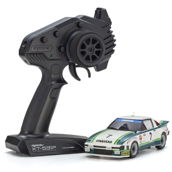 Kyosho Mini-Z MR04 RWD Mazda Savanna RX-7 Daytona 79 No.7 (N-MM2/KT) — image 1 of 6