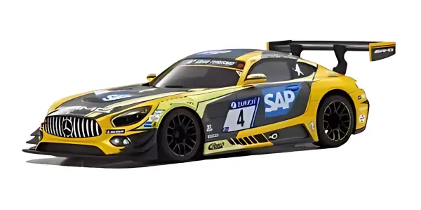 Kyosho Mini-Z MR04 RWD Mercedes AMG GT3 24h NBG 18 No.4 (W-MM/KT531P) — image 1 of 3