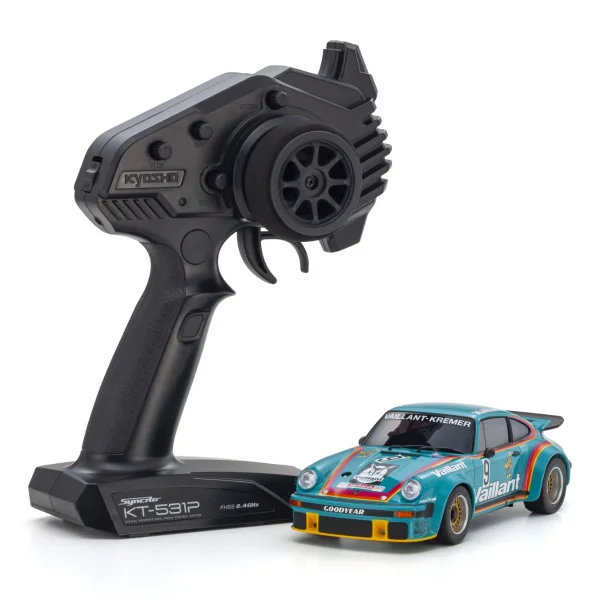 Kyosho Mini-Z MR04 RWD Porsche 934 RSR 1976 Vaillant #9 (N-RM/KT531P) — image 1 of 5