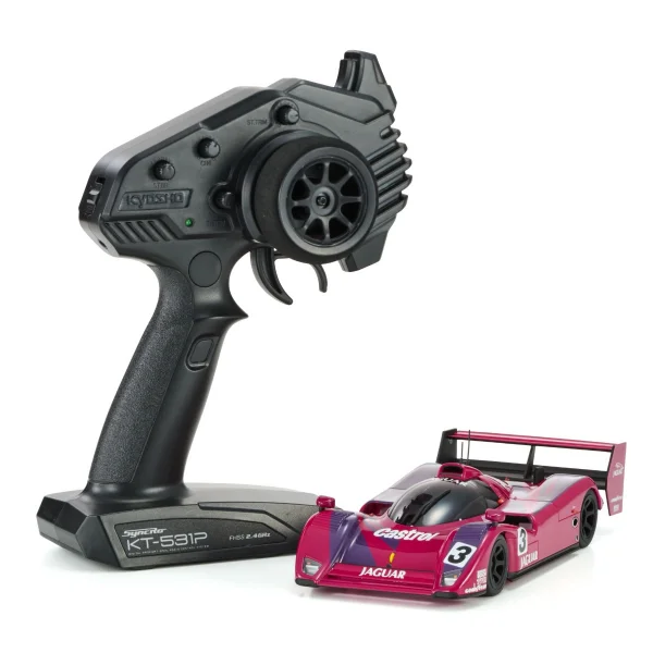 Kyosho Mini-Z MR04 RWD Jaguar XJR-14 Monza 1991 No.3 (W-LM/KT531P) — image 1 of 5