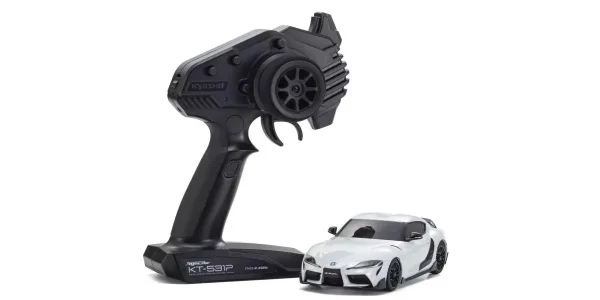 Kyosho Mini-Z MR04 RWD Toyota GR Supra TRD Aero White Metal (N-MM2) — image 2 of 9