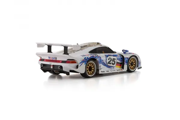 Kyosho Mini-Z MR04 RWD Porsche 911 GT1 1996 Mobil1 #25 (W-RM) — image 6 of 6