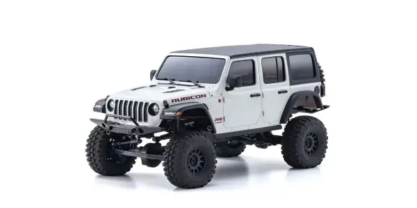 Kyosho Mini-Z 4X4 MX-01 Jeep Wrangler Unlimited Rubicon White (KT531P) &mdash; image 3 of 4