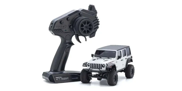 Kyosho Mini-Z 4X4 MX-01 Jeep Wrangler Unlimited Rubicon White (KT531P)
