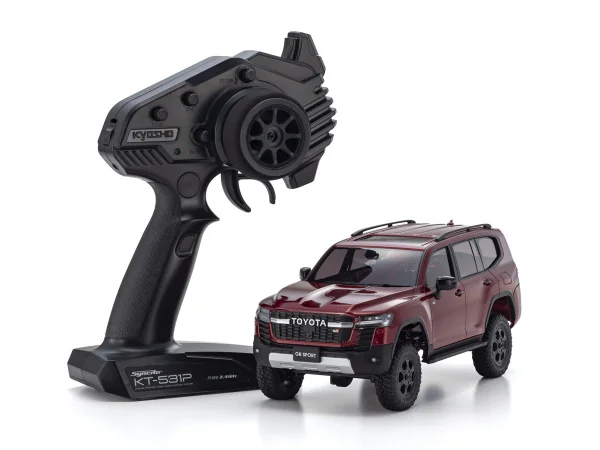 Kyosho Mini-Z 4X4 MX-01 Toyota Land Cruiser GR Sport Dark Red Mica (KT531P) — image 1 of 5