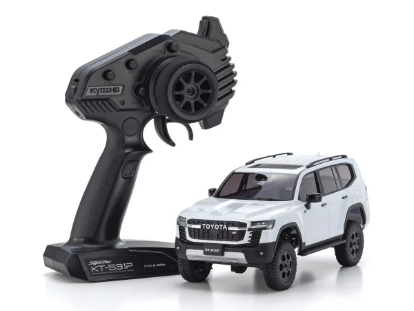 Kyosho Mini-Z 4X4 MX-01 Toyota Land Cruiser GR Sport Precious White (KT531P) — image 1 of 5