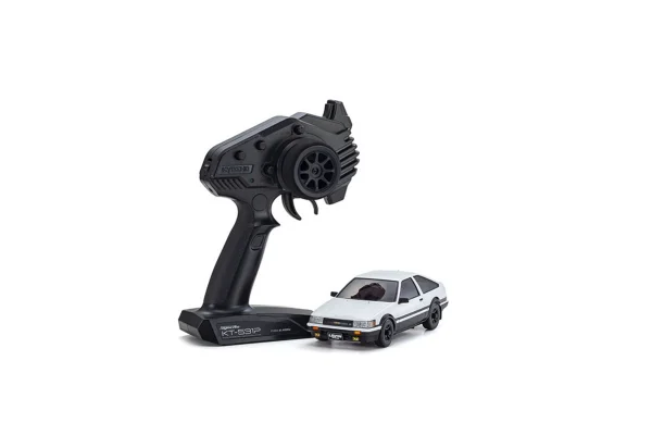 Kyosho Mini-Z AWD Toyota Corolla Levin AE86 White-Black (MA020N-L/KT531P)