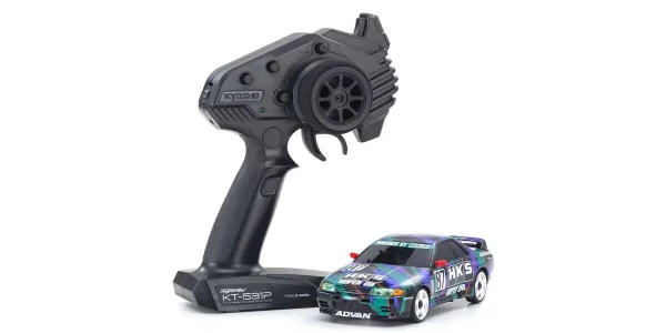 Kyosho Mini-Z AWD Nissan Skyline GT-R R32 1993 HKS #87 (MA020-KT531P) — image 2 of 5