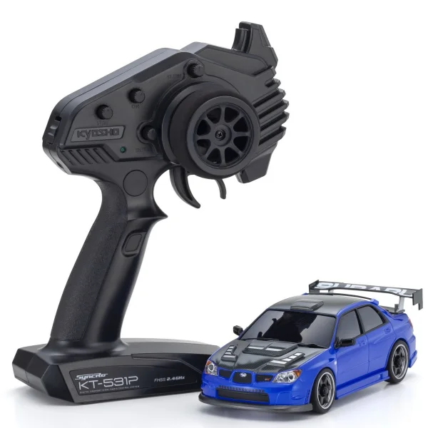 Kyosho Mini-Z AWD Subaru IMPREZA WRX Aero Kit Blue (MA020/KT531P) — image 1 of 4
