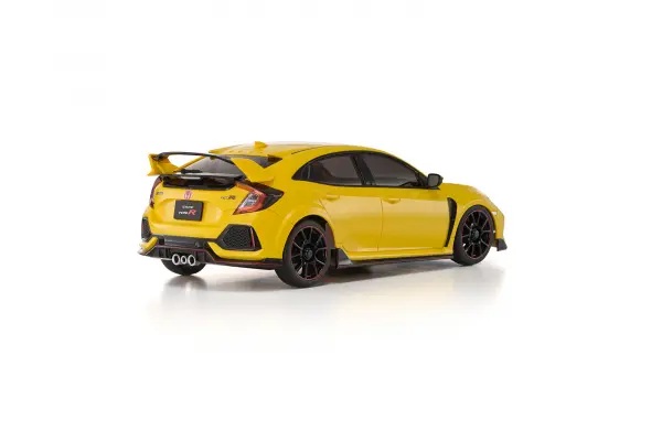 Kyosho Mini-Z AWD Honda Civic Type R Sunlight Yellow (MA020N-LL) &mdash; image 5 of 5
