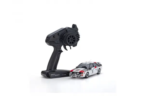 Kyosho Mini-Z AWD Audi Quattro Gr.4 No.9 Acropolis 1982 (MA020N-L) &mdash; image 4 of 5
