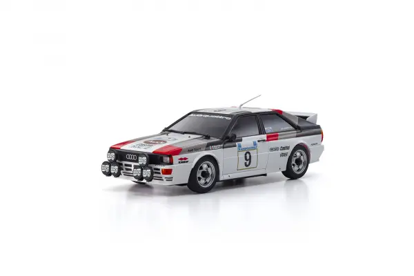 Kyosho Mini-Z AWD Audi Quattro Gr.4 No.9 Acropolis 1982 (MA020N-L) &mdash; image 5 of 5