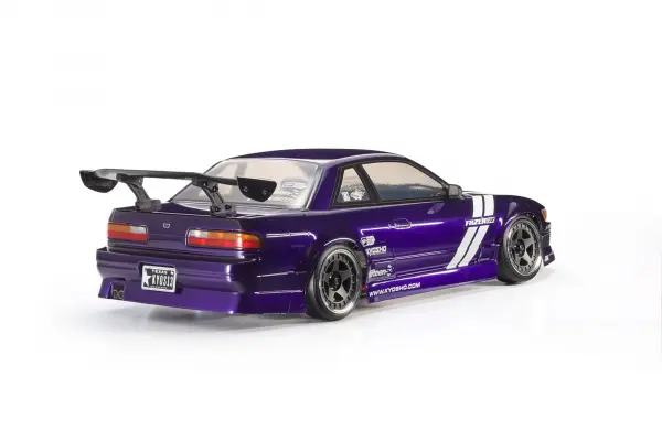 Kyosho Fazer D2 Nissan Silvia S13 Tuned Purple 1:10 Drift Readyset — image 4 of 10