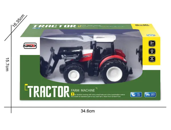 Korody RC 1:24 Tractor With Front Shovel/Loading Arm &mdash; image 2 of 3