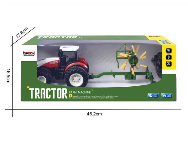 Korody RC 1:24 Tractor With Rotary Rake — image 5 of 5