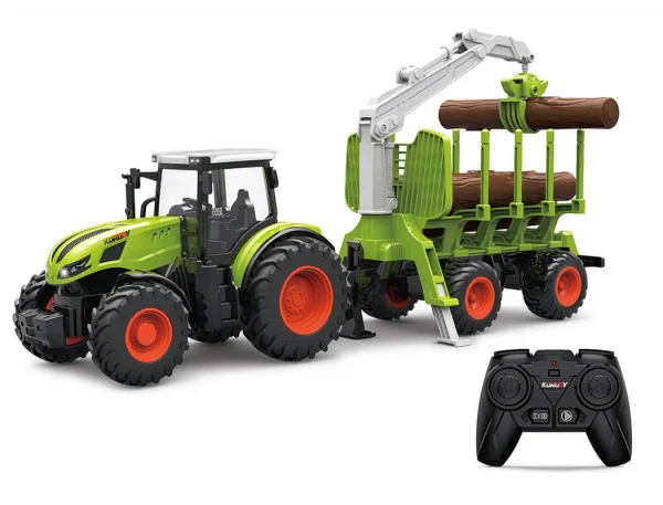 Korody RC 1:24 Tractor Log Grabber With Trailer — image 3 of 3