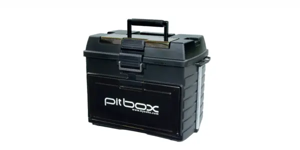 Kyosho Deluxe Black Pit Box — image 1 of 2