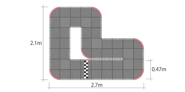 Kyosho Mini-Z Grand Prix Circuit30 Urethane (48pcs - 30x30)