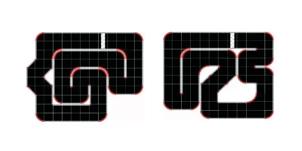 Kyosho Mini-Z Grand Prix Circuit50 Corner Set 45 Degre (12pcs) — image 3 of 3