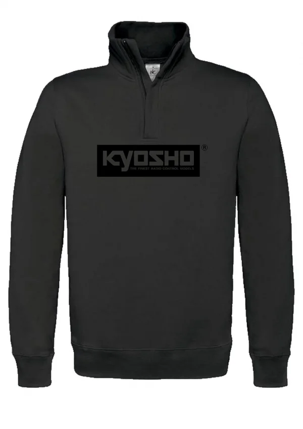 Kyosho Zip Up Sweatshirt K24 Black - M