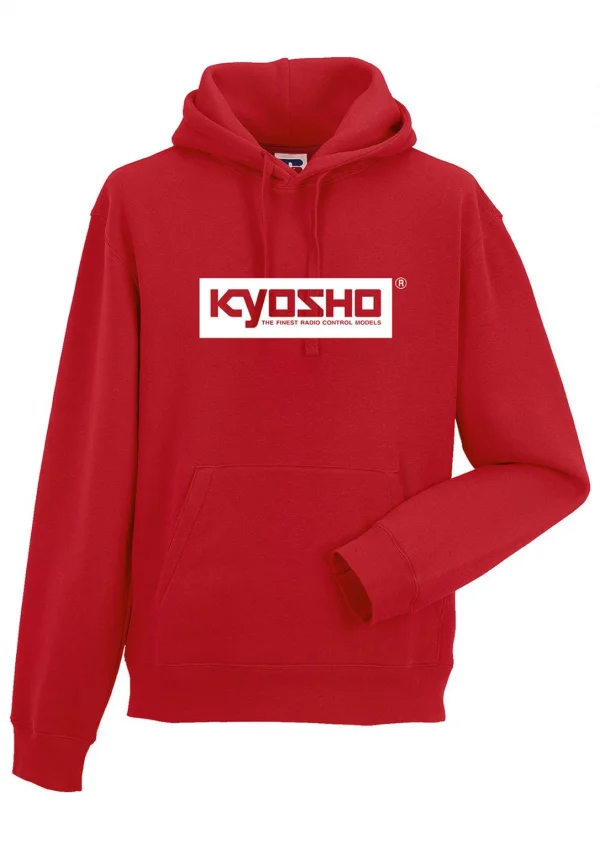 Kyosho Zip Up Hooded Sweatshirt K24 Red - L
