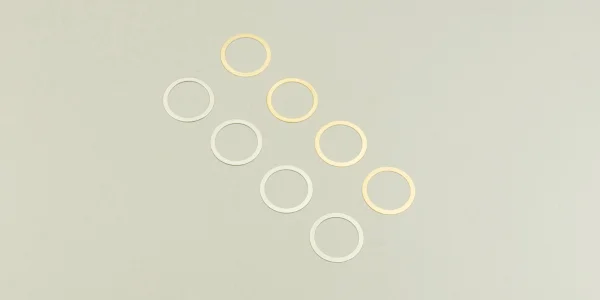 Kyosho Shims 12X15mm. (0.1/0.2/0.3) (8 Each) — image 1 of 3